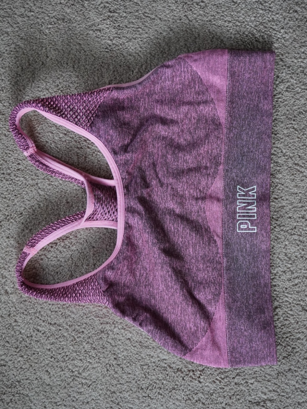 PINK Victoria's Secret Pink Seamless Sports Bra